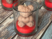 Teddy Bear Candle in Glass Jar by Apsaa Living